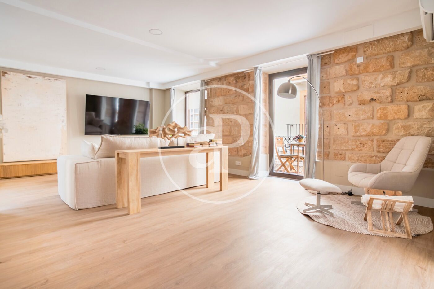 Vista exterior de Pis de lloguer en  Palma de Mallorca amb Moblat i Balcó