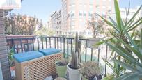 Balcony of Flat to rent in  Madrid Capital  with Air Conditioner, Heating and Furnished