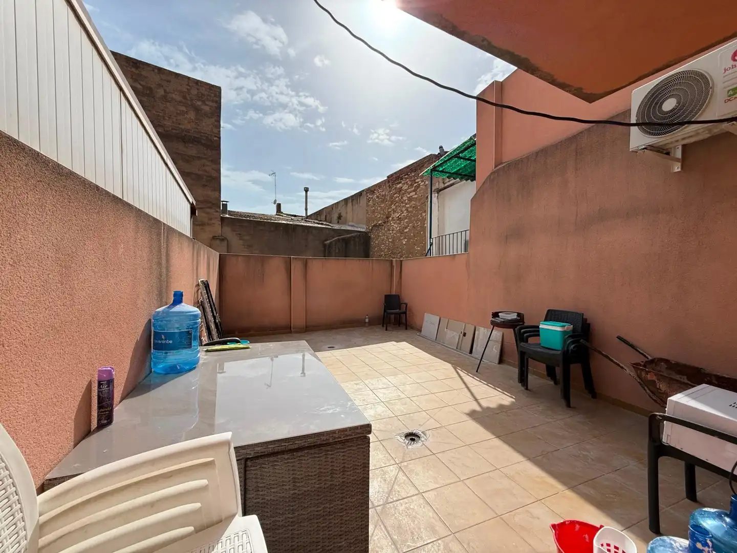 Terrassa de Casa adosada en venda en La Canonja amb Aire condicionat, Calefacció i Jardí privat