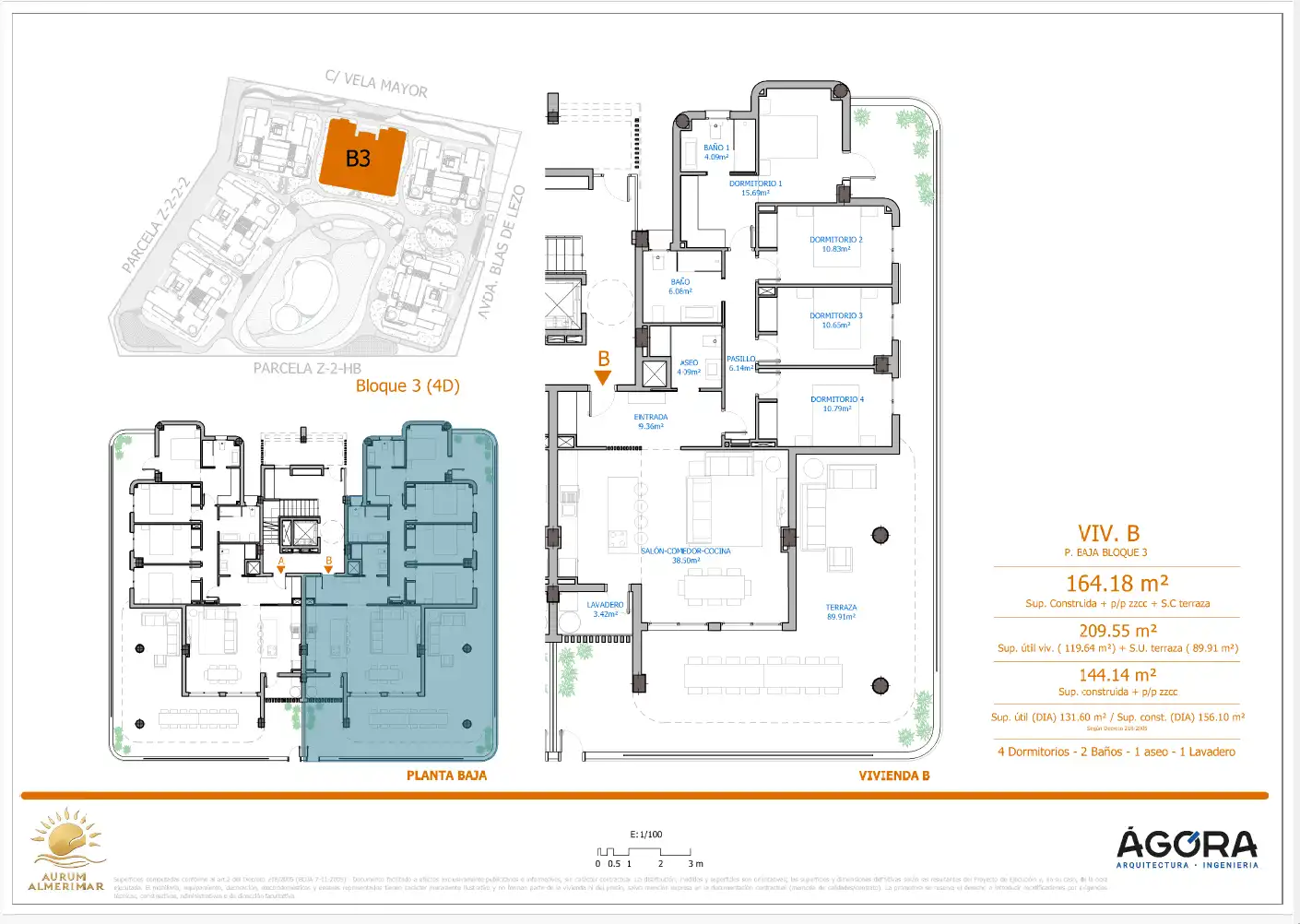 Flat for sale in El Ejido  with Air Conditioner, Heating and Terrace