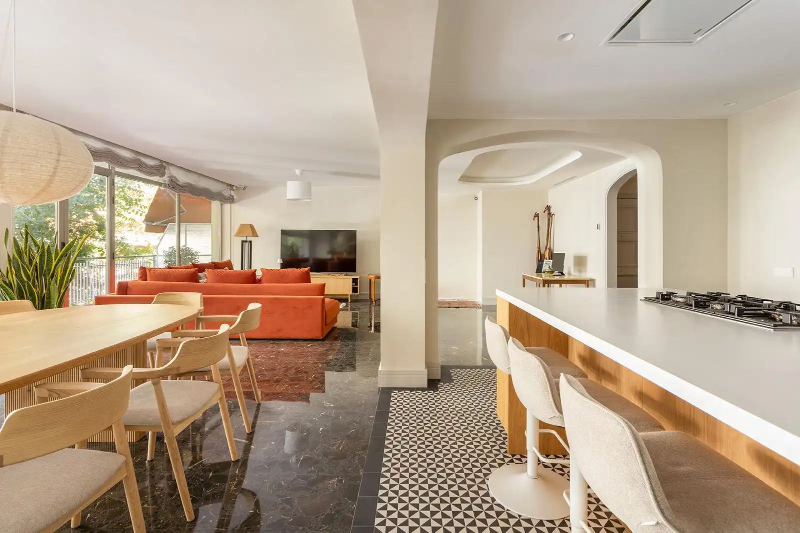 Dining room of Flat for sale in Barcelona  with Air Conditioner, Heating and Terrace