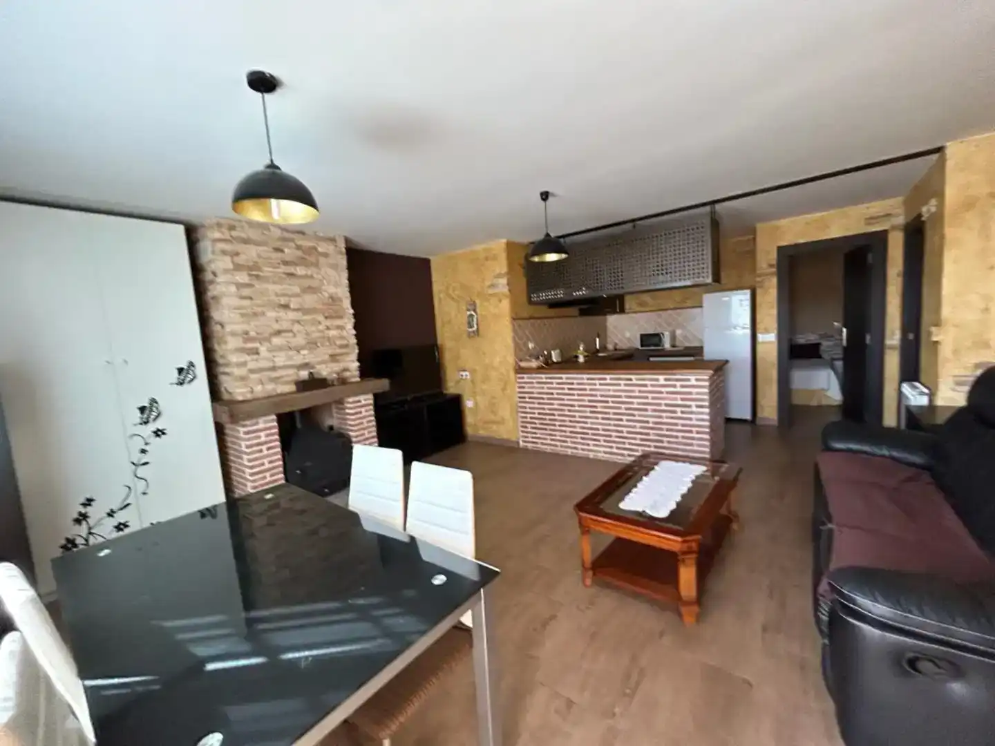 Kitchen of Flat for rent in Gavilanes  with Private garden, Swimming Pool and Furnished