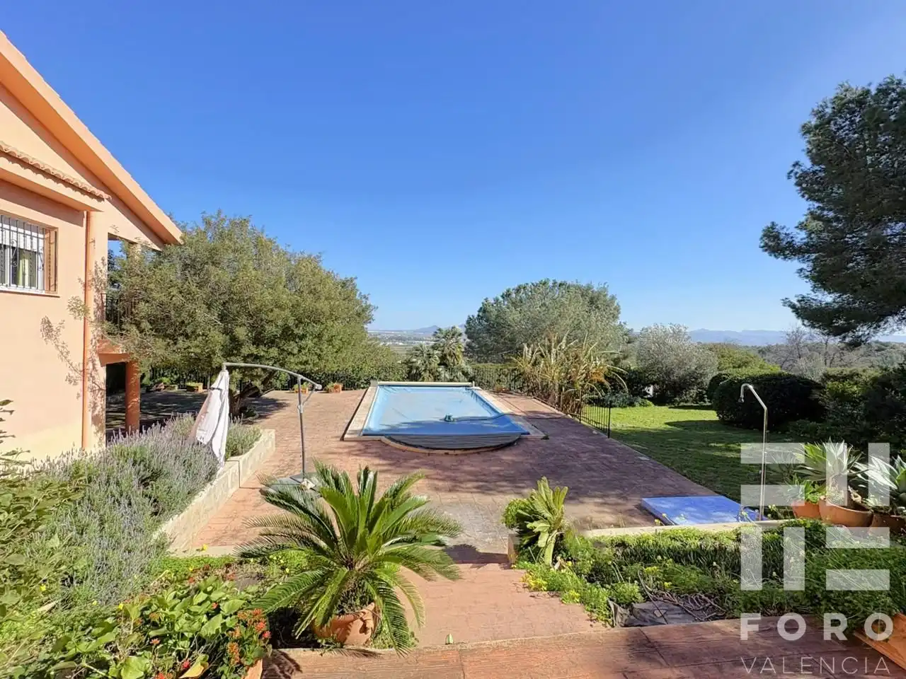 Jardín de Casa o chalet en venta en Alberic con Aire acondicionado, Jardín privado y Terraza