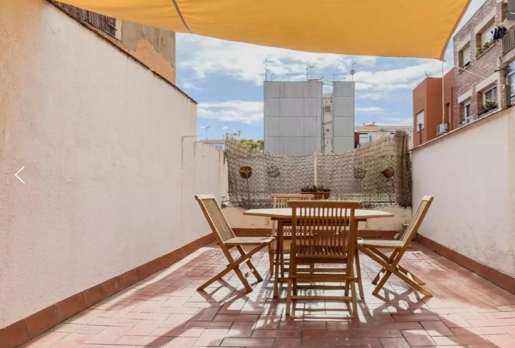 Terrassa de Apartament de lloguer en  Barcelona Capital amb Calefacció, Terrassa i Balcó