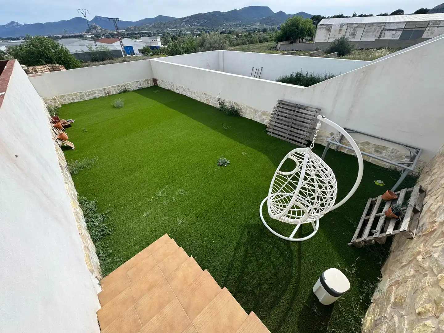 Terraza de Casa o chalet en venta en Onil con Aire acondicionado, Terraza y Trastero