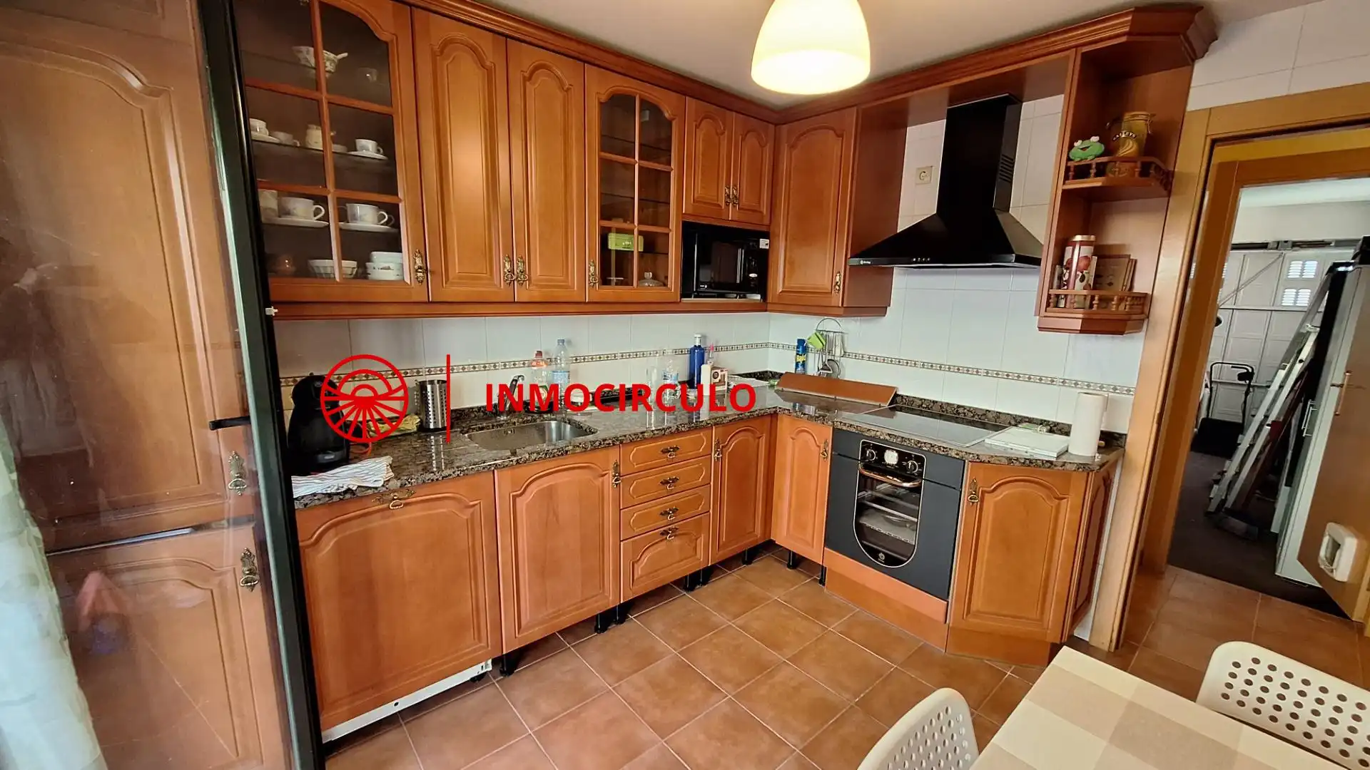 Cocina de Casa adosada en venta en Cogollos con Calefacción y Jardín privado