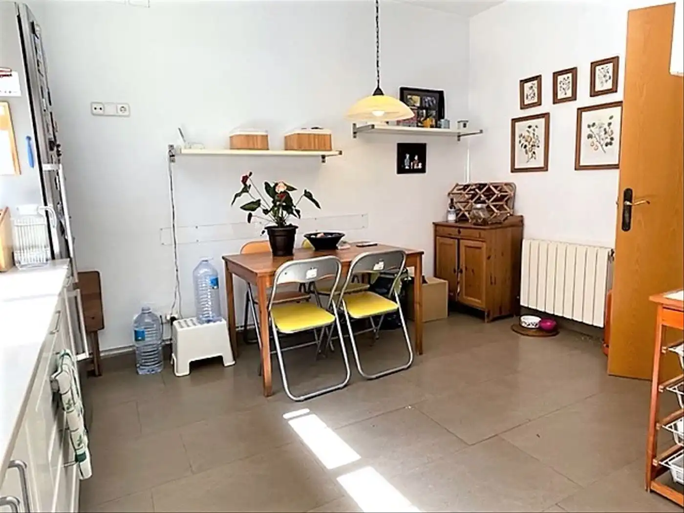 Menjador de Casa o xalet en venda en Sant Boi de Llobregat amb Aire condicionat, Parquet i Terrassa