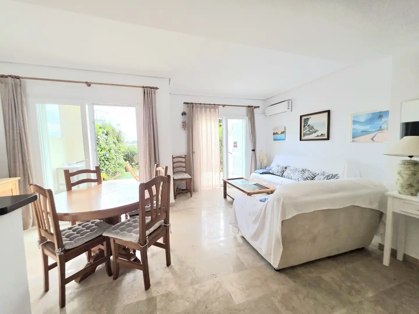 Schlafzimmer von Maisonette zum Verkauf in Alcúdia mit Klimaanlage, Heizung und Privatgarten