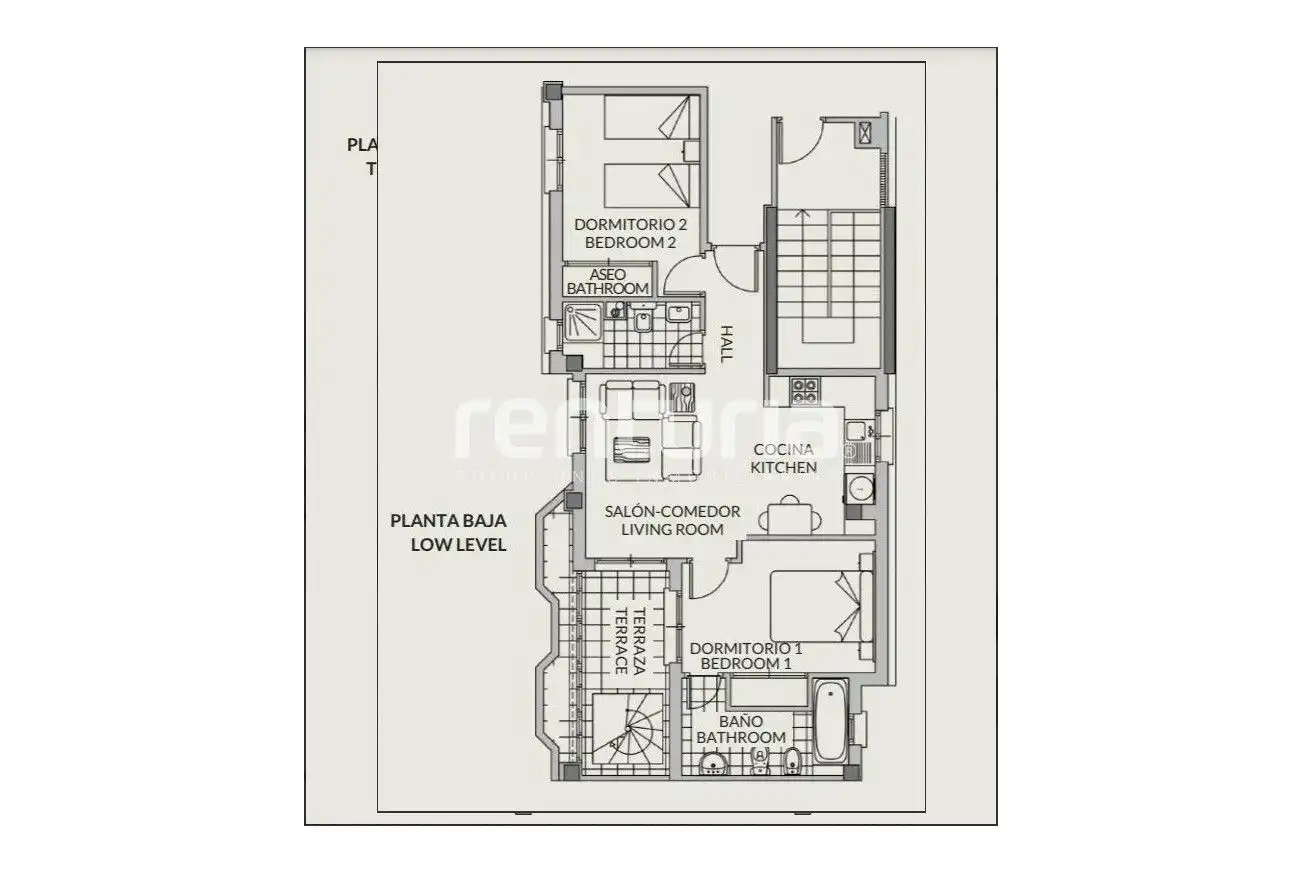 Attic for sale in Calpe / Calp  with Air Conditioner, Terrace and Furnished