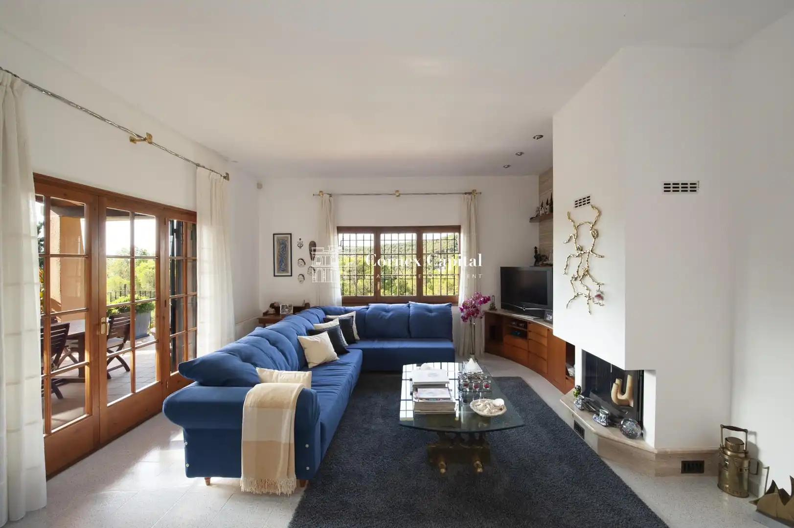 Sala d'estar de Casa o xalet en venda en Palafrugell amb Aire condicionat, Calefacció i Jardí privat