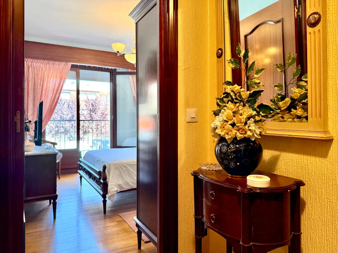 Schlafzimmer von Wohnung zum Verkauf in Hondarribia mit Heizung, Abstellraum und Balkon
