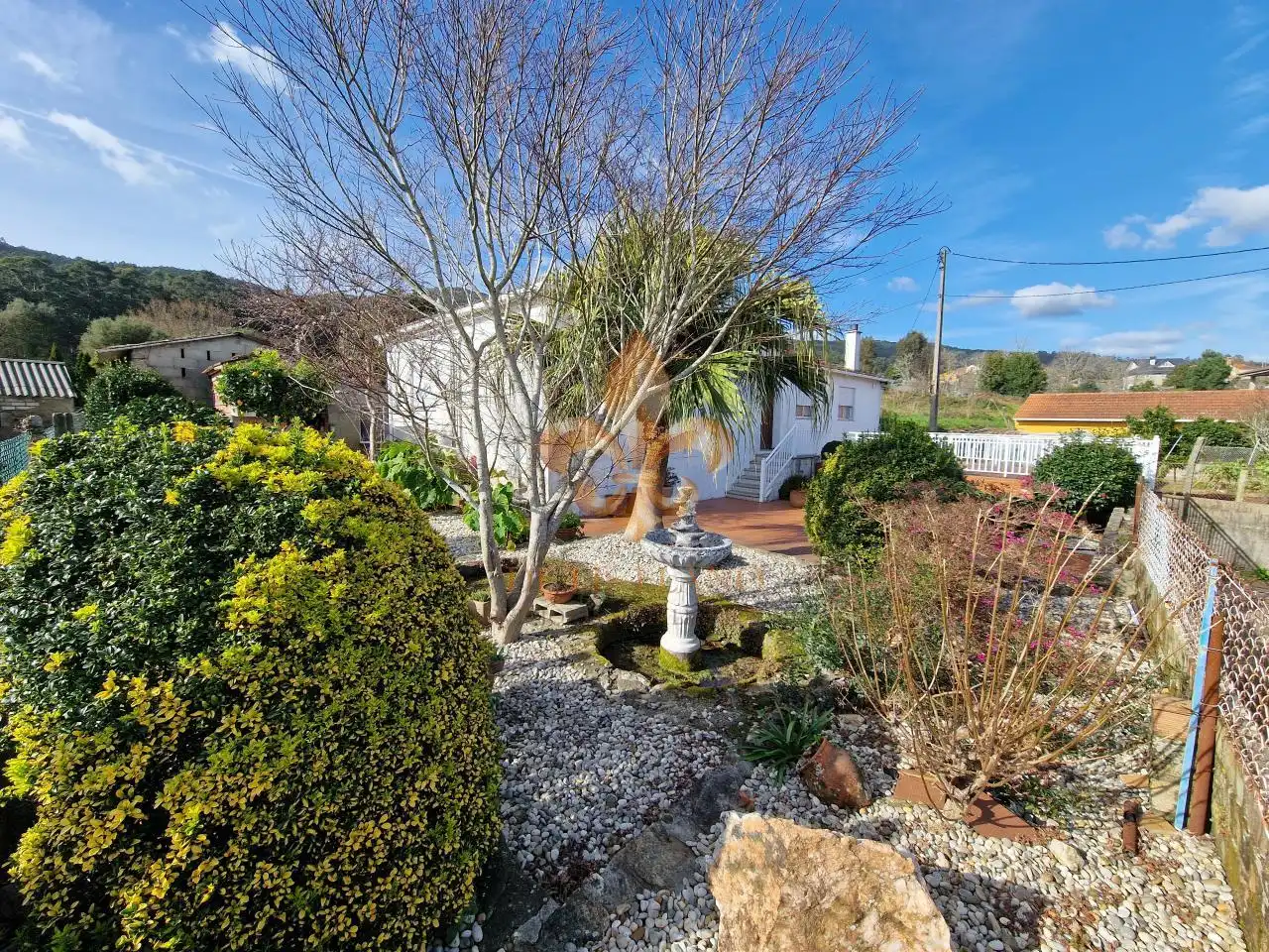 Jardí de Casa o xalet en venda en O Rosal   amb Calefacció, Jardí privat i Terrassa