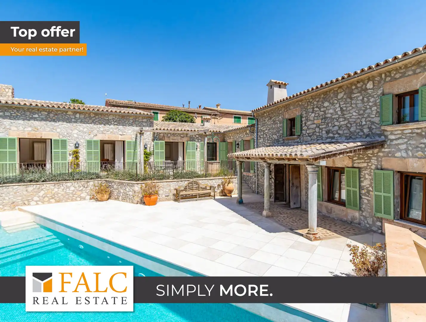 Vista exterior de Casa o chalet en venta en Calvià con Aire acondicionado, Jardín privado y Piscina