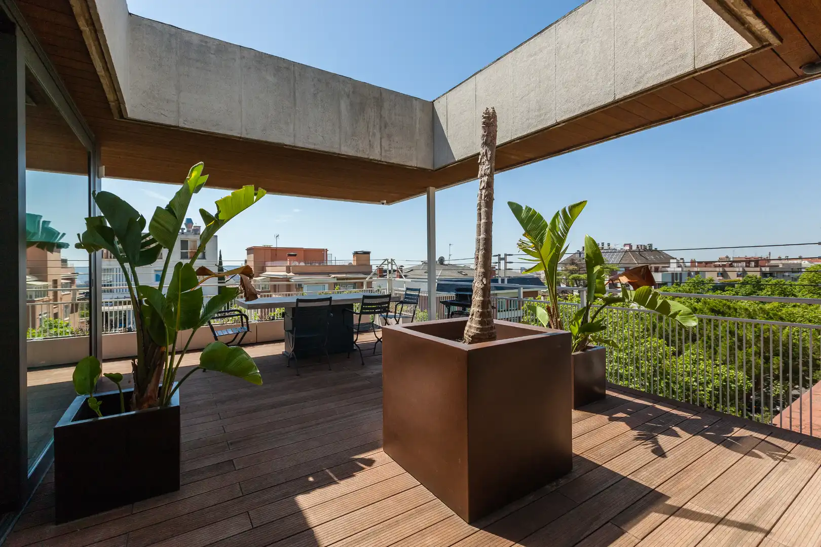 Terrassa de Àtic de lloguer en Barcelona amb Aire condicionat, Calefacció i Parquet