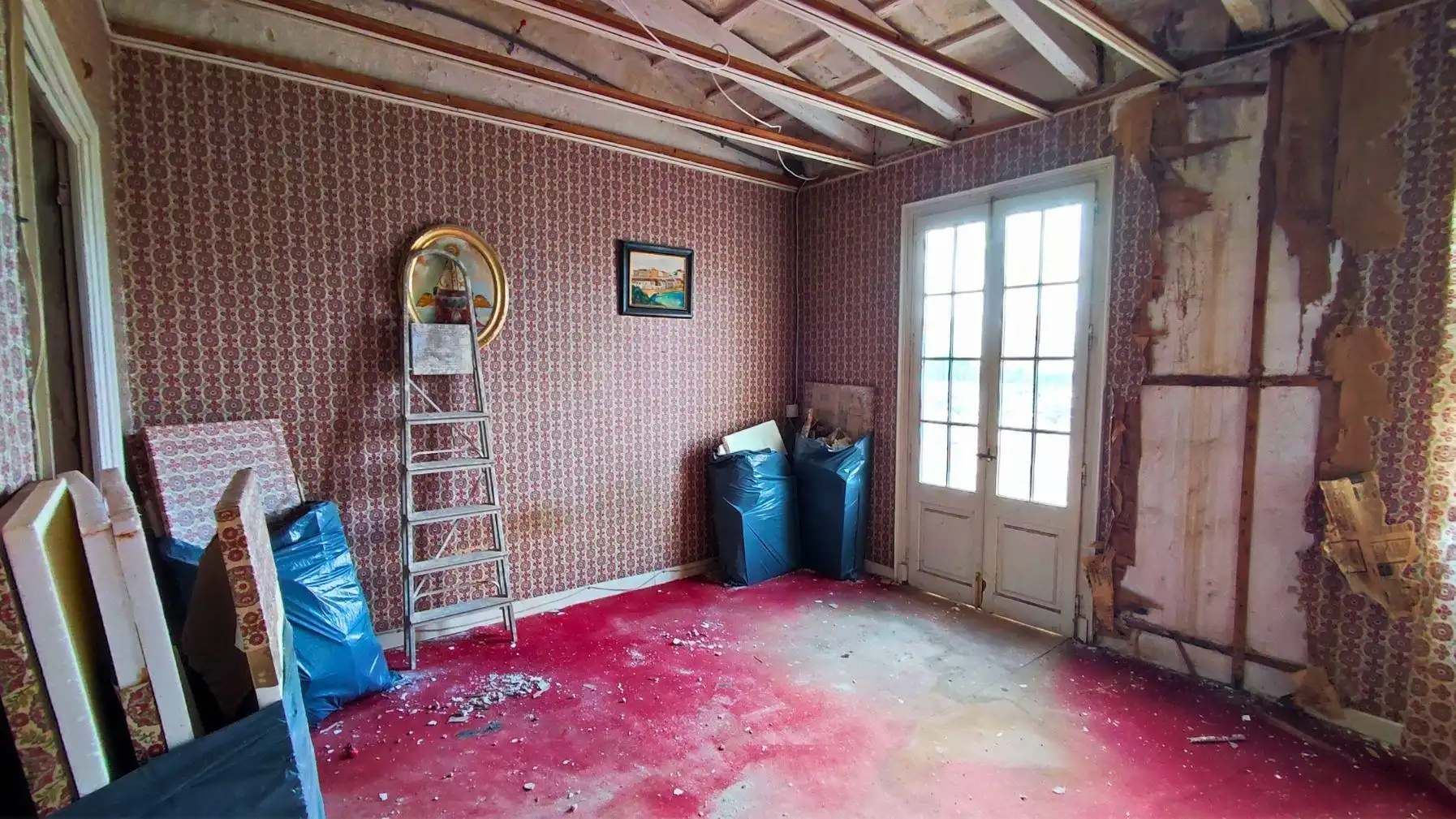 Sala d'estar de Finca rústica en venda en Maó - Mahón amb Jardí privat, Terrassa i Traster