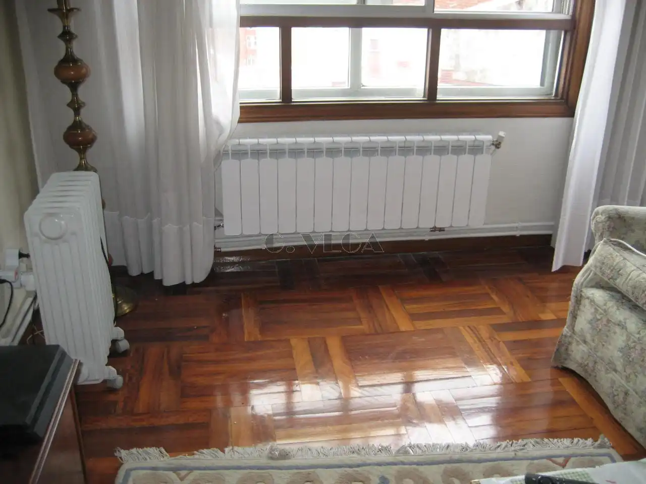 Bedroom of Flat for rent in Vigo   with Heating, Parquet flooring and Furnished