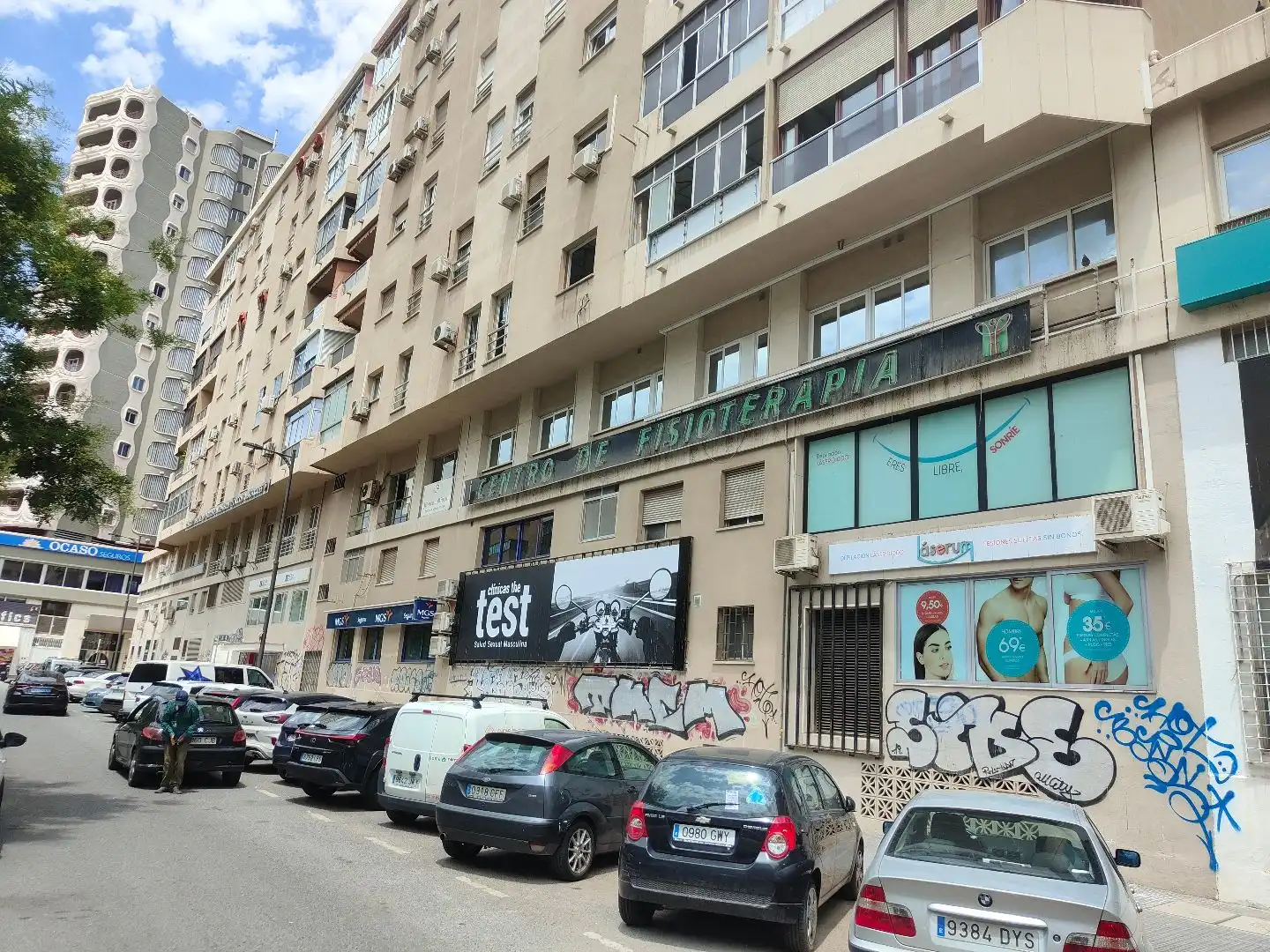 Außenansicht von Garage zur Miete in Cruz de Humilladero