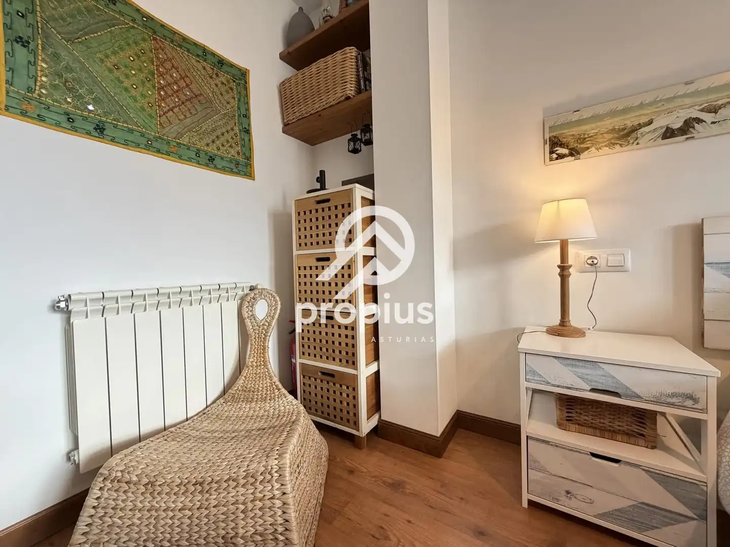 Dormitori de Casa adosada en venda en Cangas de Onís amb Calefacció, Jardí privat i Terrassa