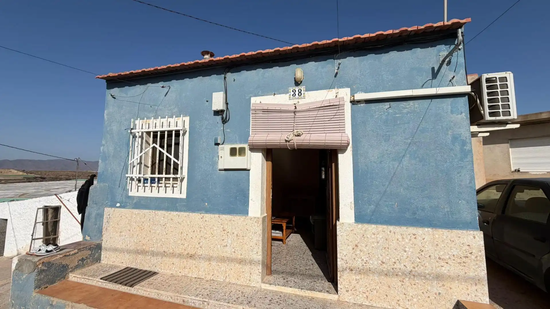 Exterior view of Country homes for sale in Mazarrón  with Air Conditioner, Heating and Private garden
