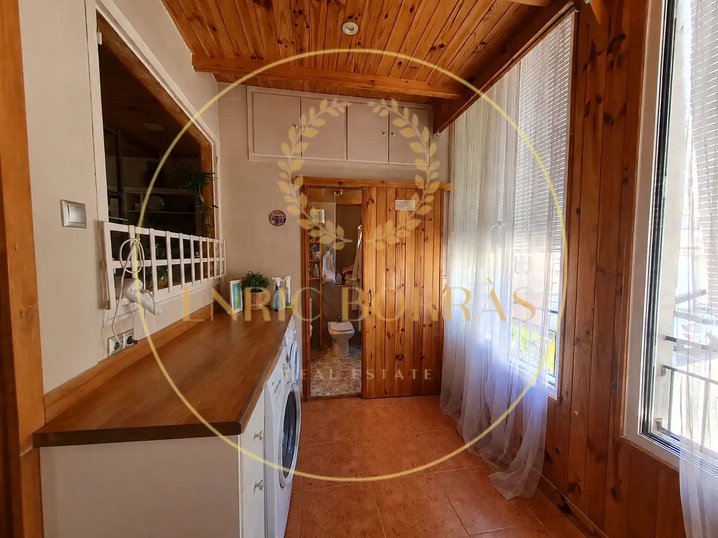 Kitchen of Flat for sale in Gironella  with Air Conditioner, Heating and Storage room