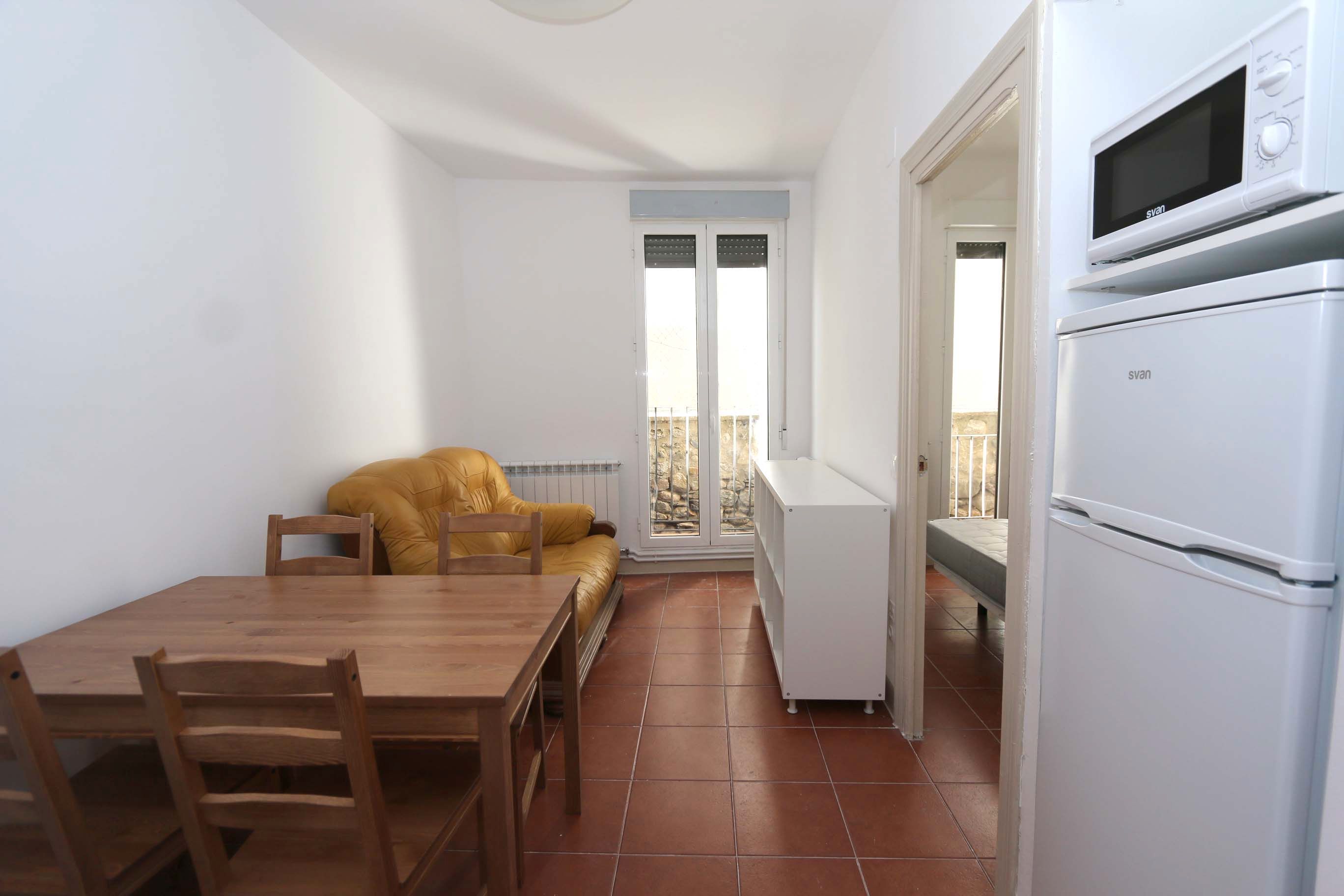 Sala de estar de Piso de alquiler en Benasque con Calefacción, Amueblado y Lavadora