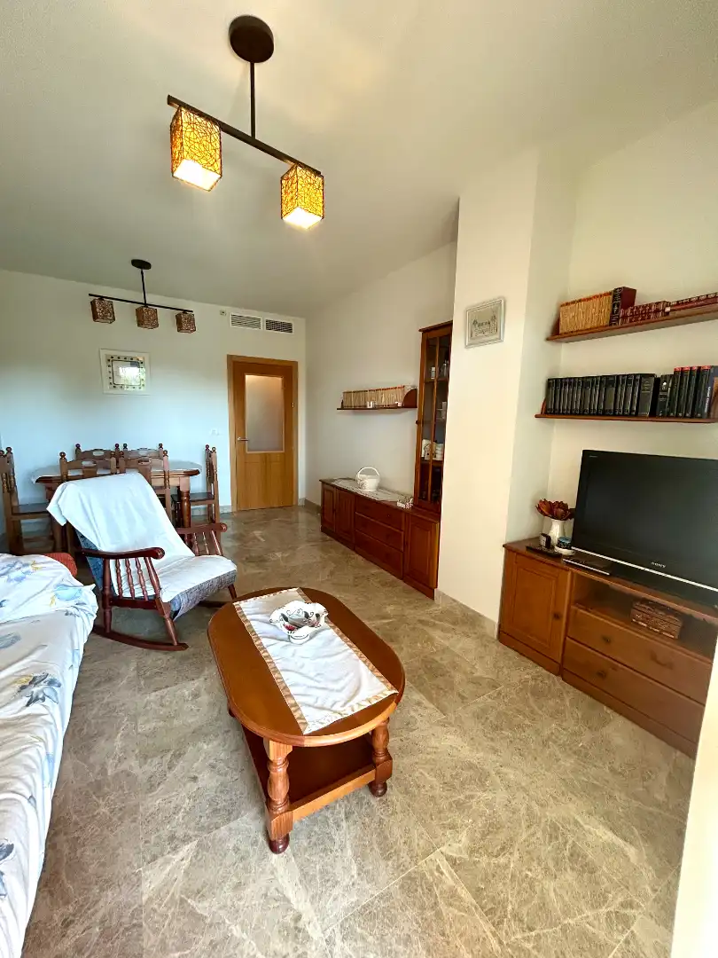 Wohnzimmer von Wohnungen zum Verkauf in Almería mit Terrasse, Abstellraum und Gemeinschaftspool