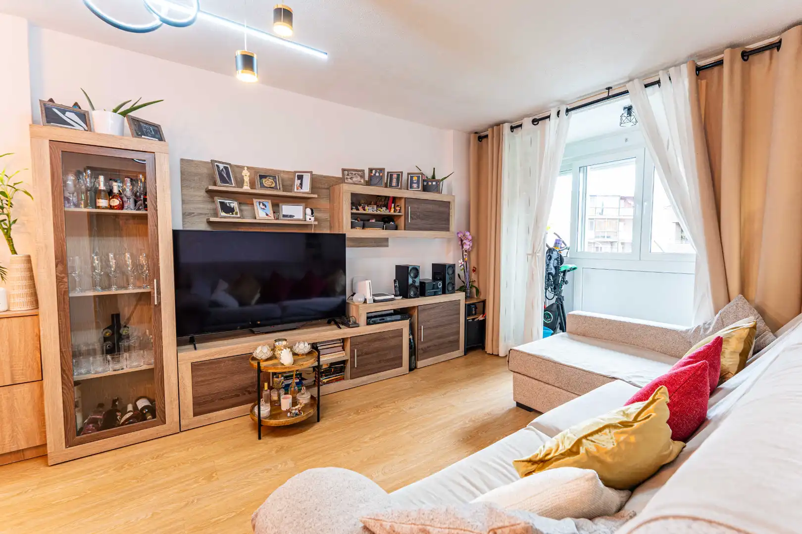 Sala de estar de Piso en venta en Móstoles con Aire acondicionado, Calefacción y Terraza