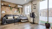 Living room of Flat to rent in  Barcelona Capital  with Air Conditioner, Terrace and Balcony