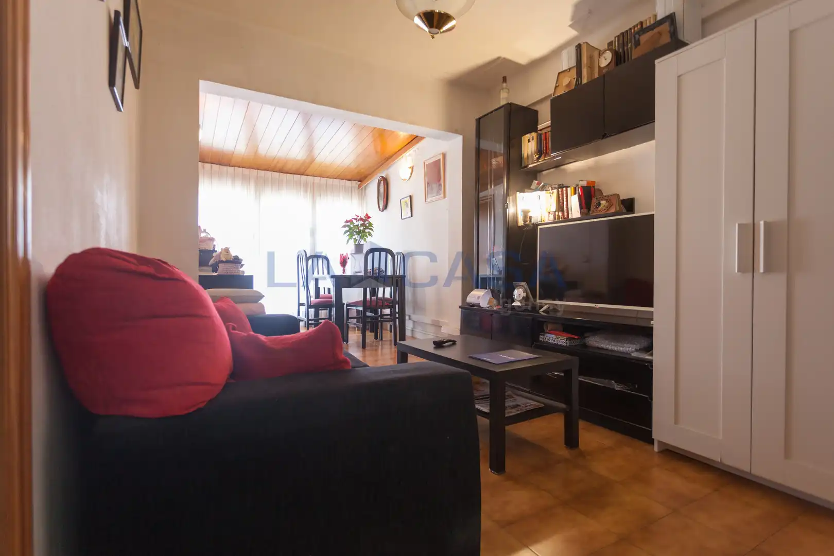 Sala de estar de Ático en venta en L'Hospitalet de Llobregat