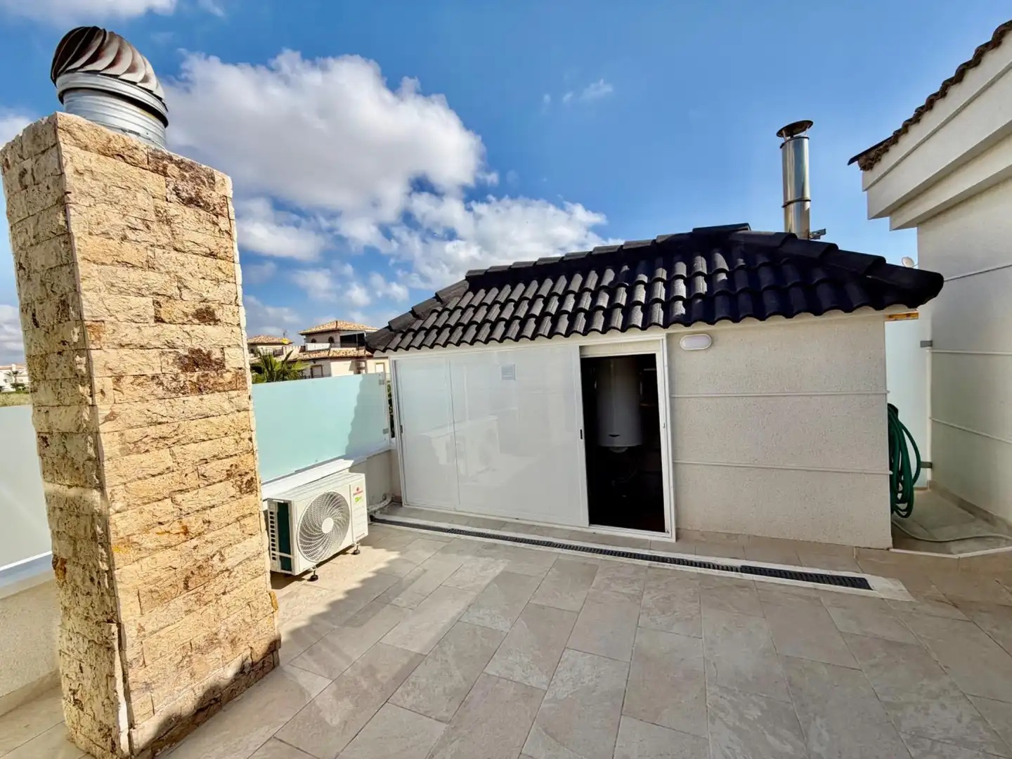 Terrassa de Casa adosada en venda en Orihuela