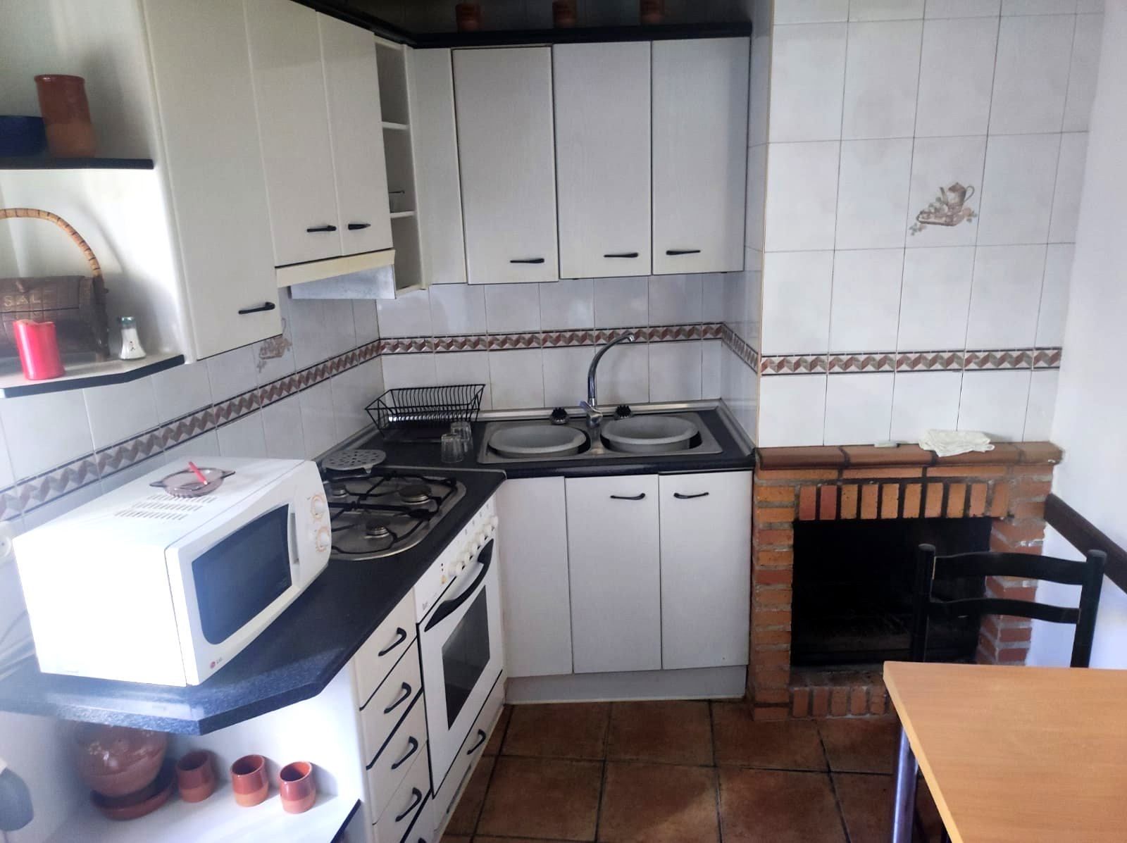 Küche von Country house zum verkauf in Secastilla mit Heizung, Abstellraum und Möbliert