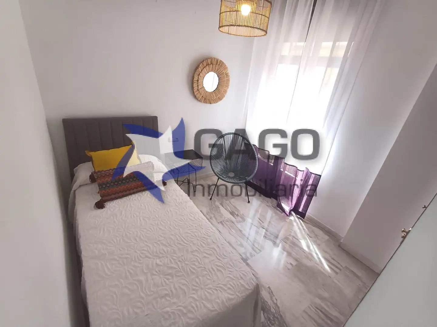Sala de estar de Ático de alquiler en Córdoba con Aire acondicionado, Calefacción y Terraza