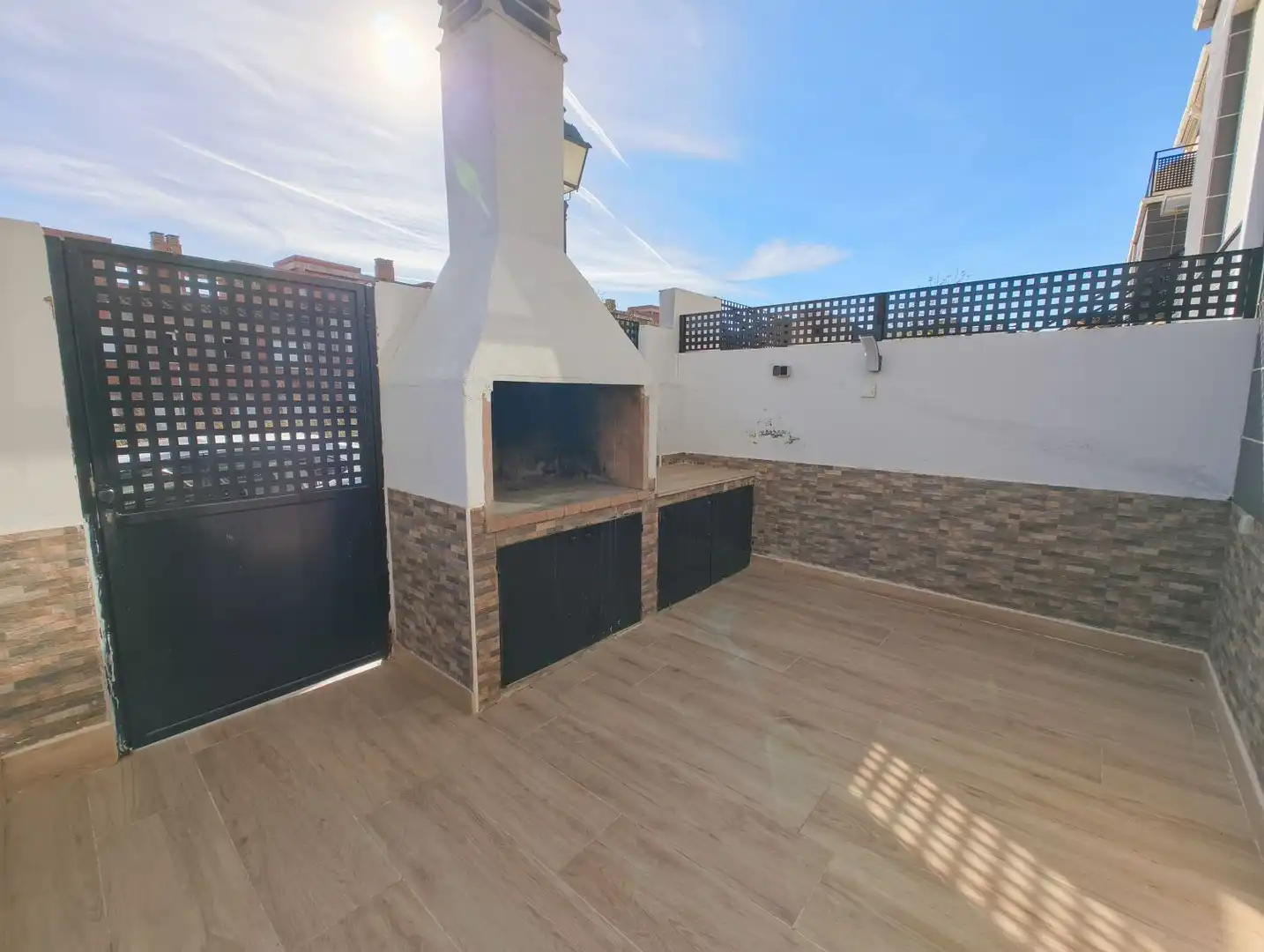 Terrassa de Casa adosada en venda en Figueroles