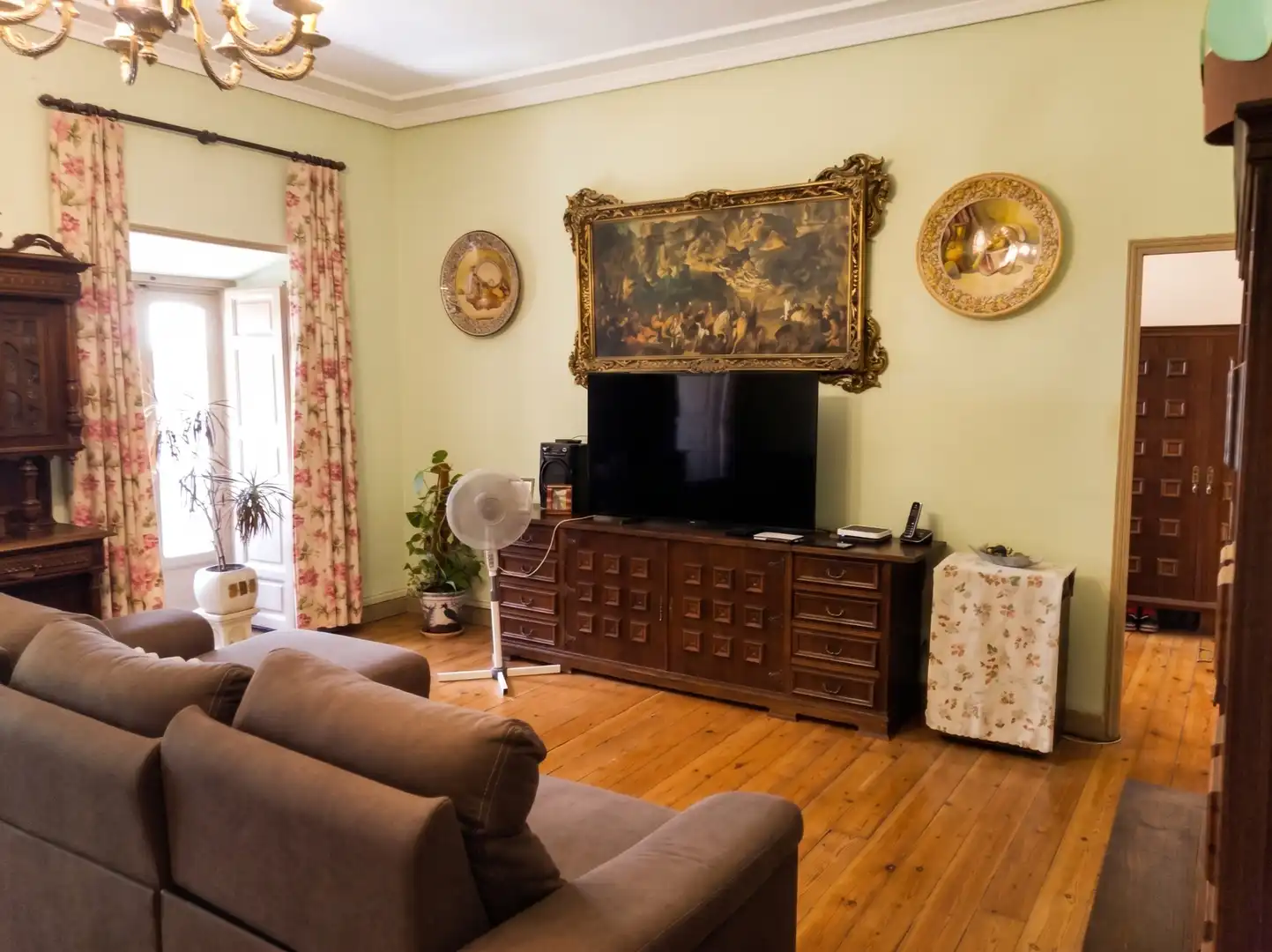 Sala de estar de Piso en venta en San Lorenzo de El Escorial con Trastero