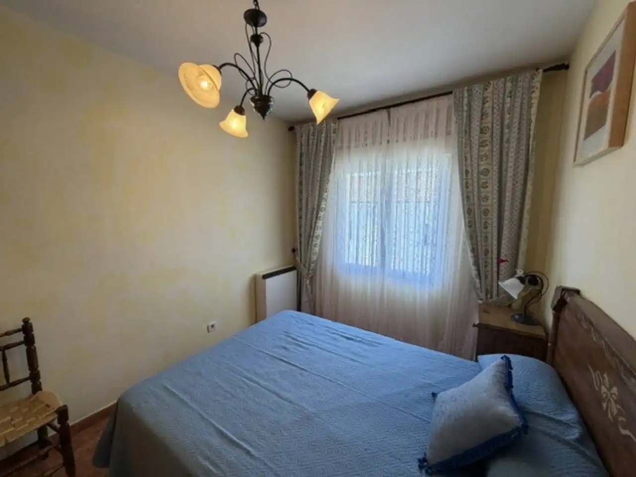 Bedroom of Flat for rent in Buitrago del Lozoya  with Heating and Furnished