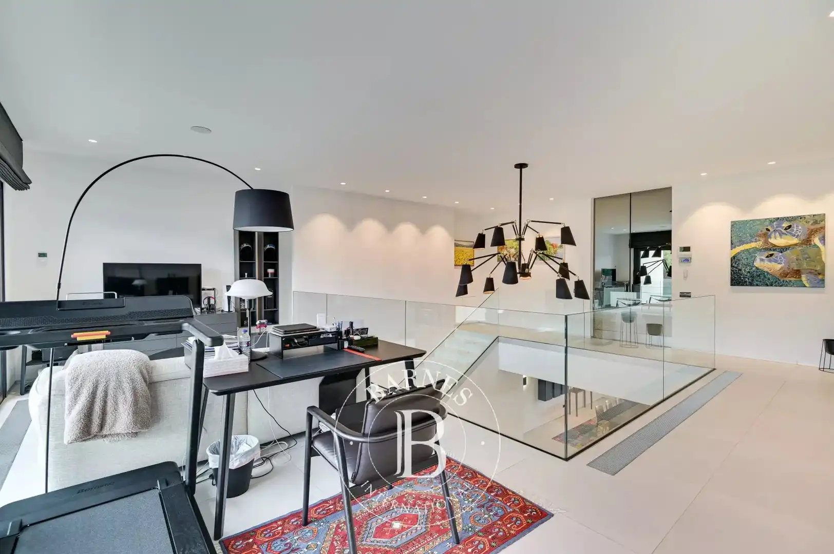 Sala d'estar de Casa o xalet en venda en Sant Andreu de Llavaneres amb Aire condicionat, Calefacció i Piscina