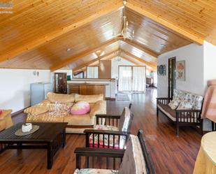 Living room of House or chalet for sale in Nívar  with Parquet flooring and Terrace