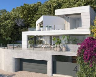 Exterior view of House or chalet for sale in Málaga Capital  with Air Conditioner, Private garden and Terrace