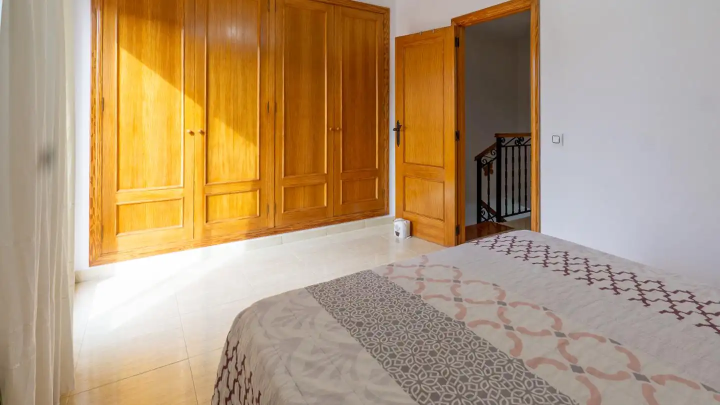 Bedroom of Detached homes for sale in Santa Pola  with Air Conditioner, Terrace and Swimming Pool