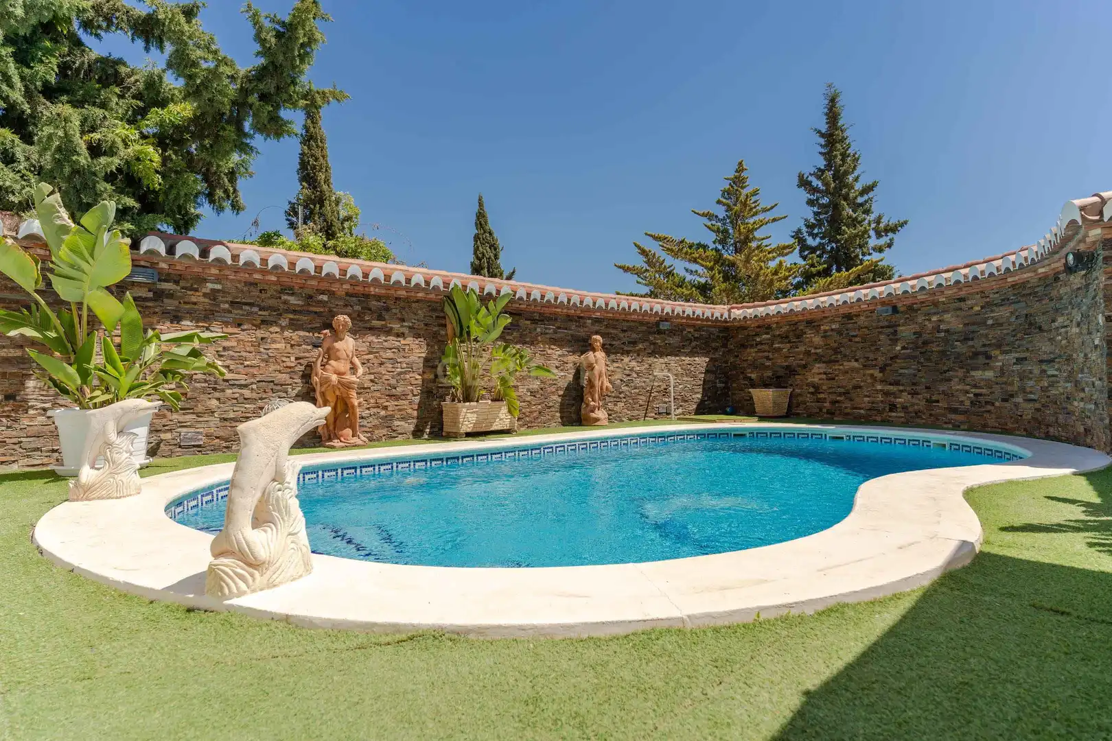 Jardín de Casa o chalet en venta en Motril con Aire acondicionado y Jardín privado