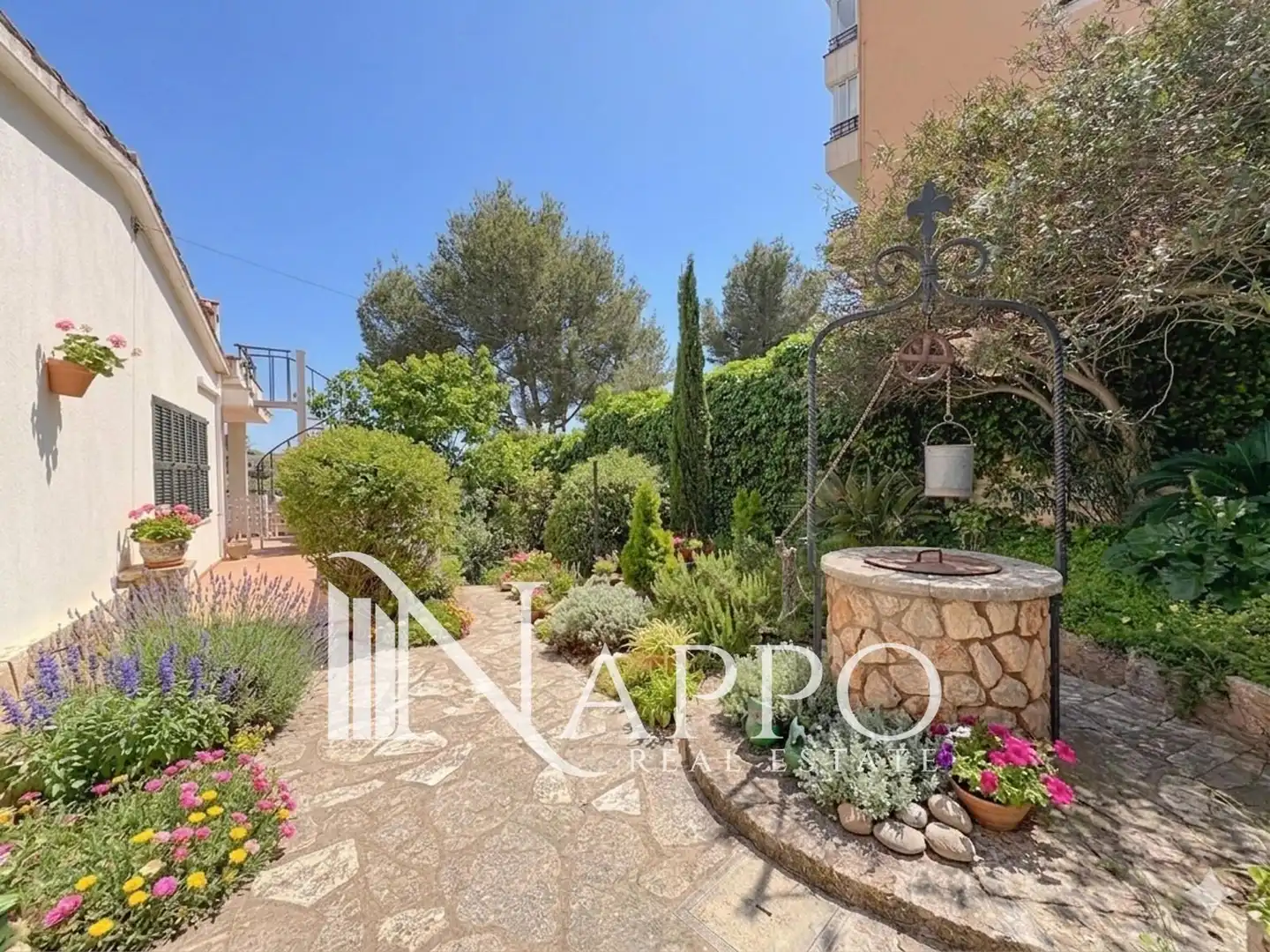 Jardín de Casa o chalet en venta en  Palma de Mallorca con Aire acondicionado, Piscina y Amueblado