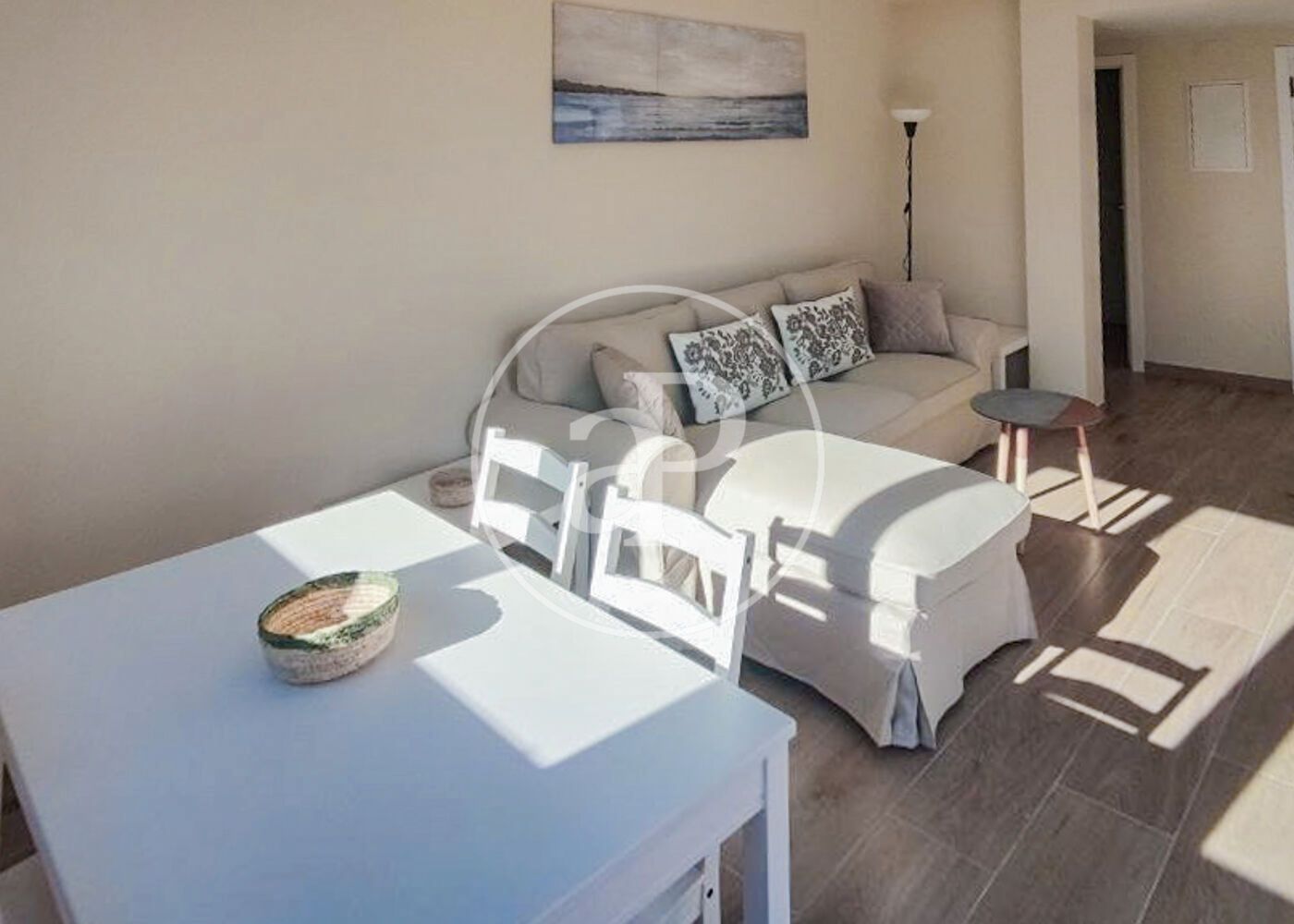 Living room of Flat to rent in  Madrid Capital  with Air Conditioner, Heating and Terrace