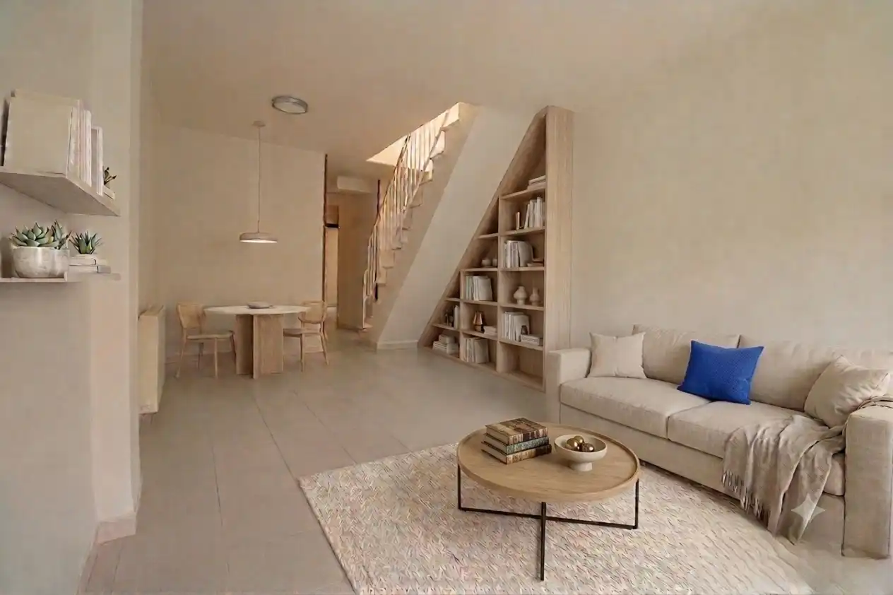Sala de estar de Piso en venta en Torredembarra con Calefacción, Terraza y Trastero
