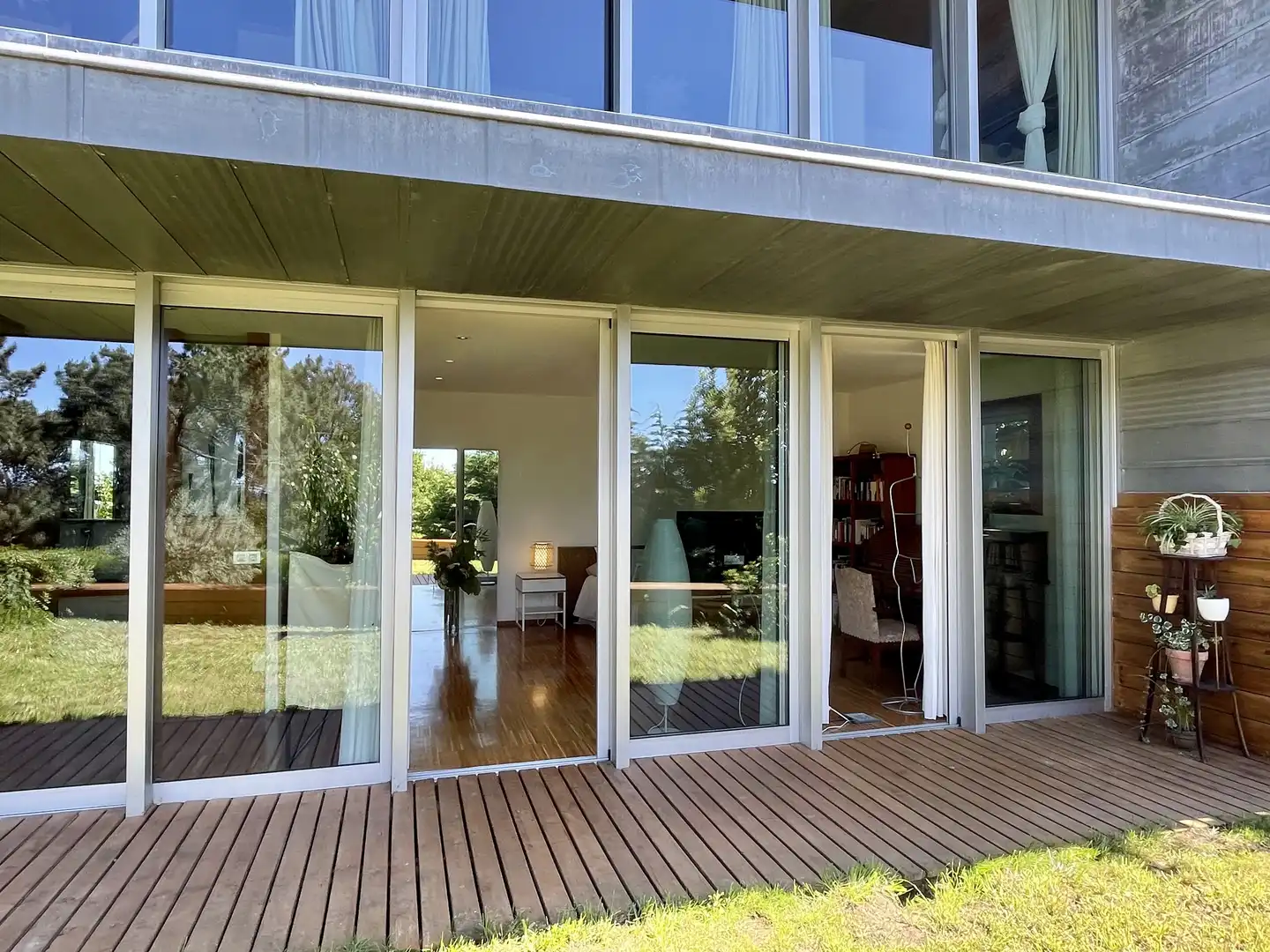 Terraza de Casa o chalet de alquiler en Nigrán con Calefacción, Jardín privado y Parquet