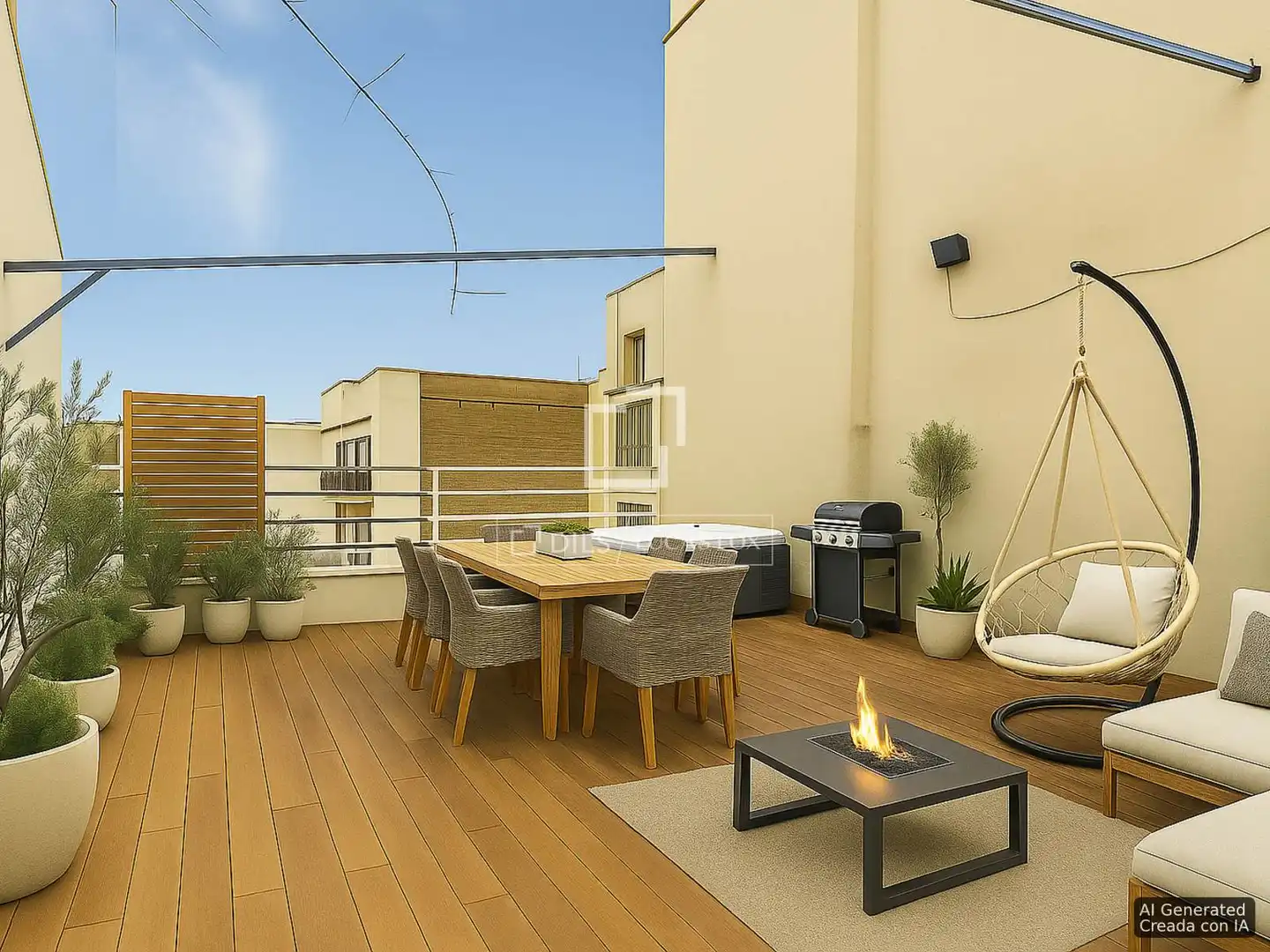 Terraza de Piso en venta en Barcelona con Calefacción, Terraza y Balcón