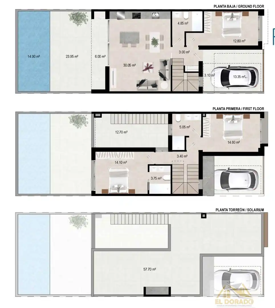 Chalet con piscina en venta en San Javier ciudad, imagen 33