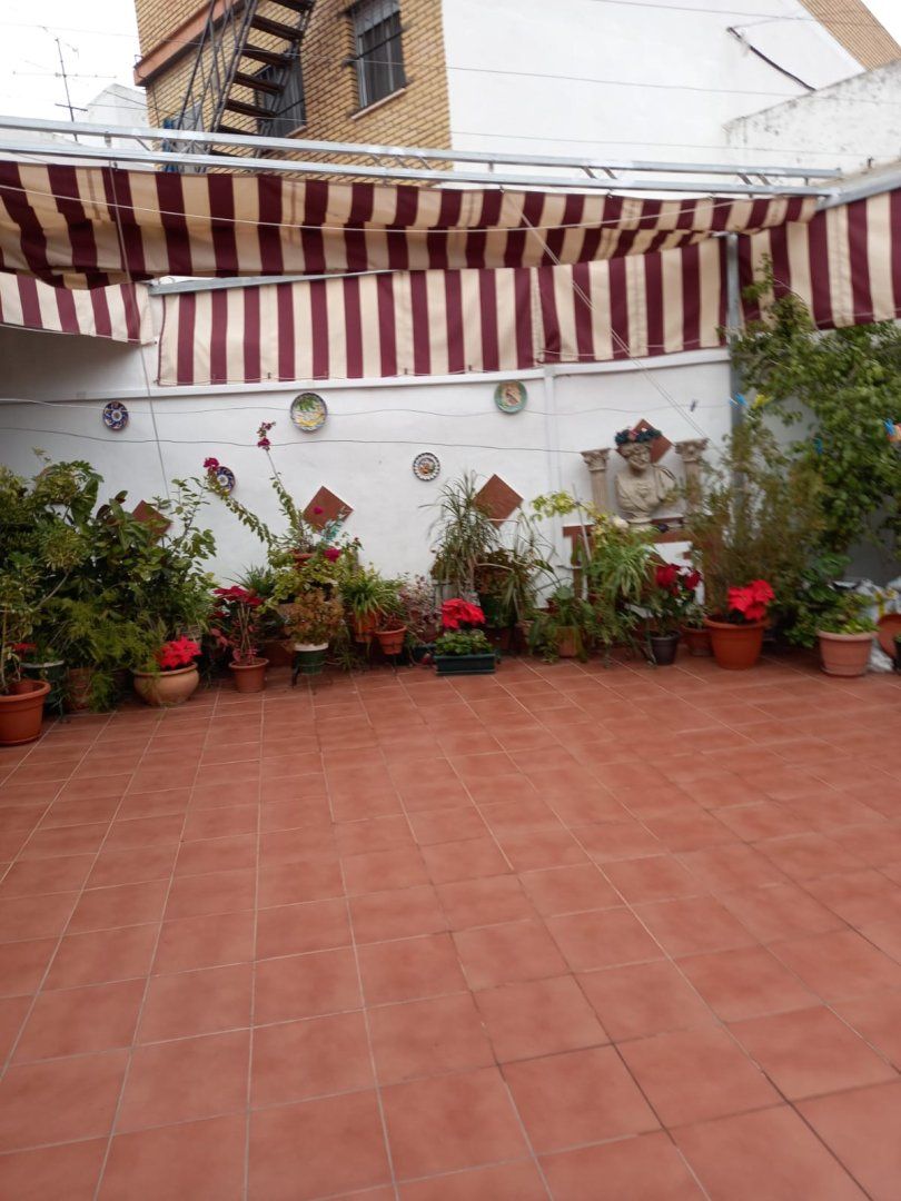 Terrassa de Casa o xalet en venda en Santiponce amb Aire condicionat i Calefacció