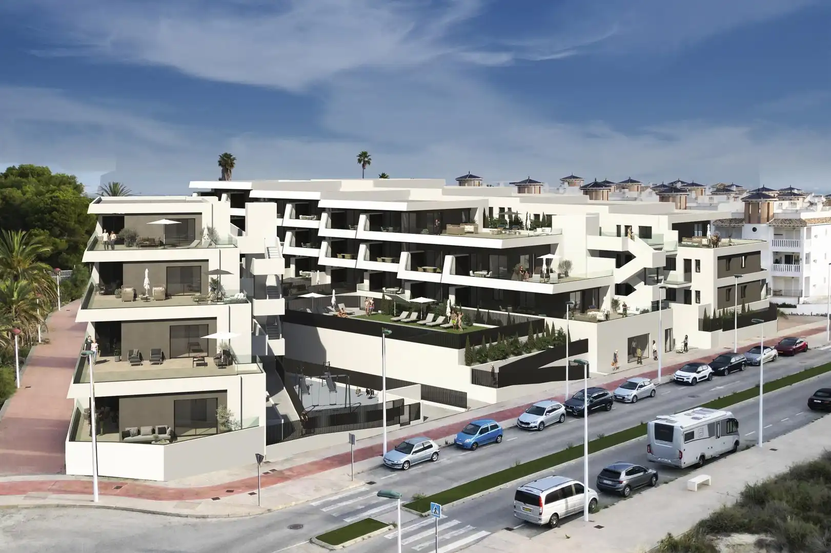 Exterior view of Attic for sale in Elche / Elx  with Community pool