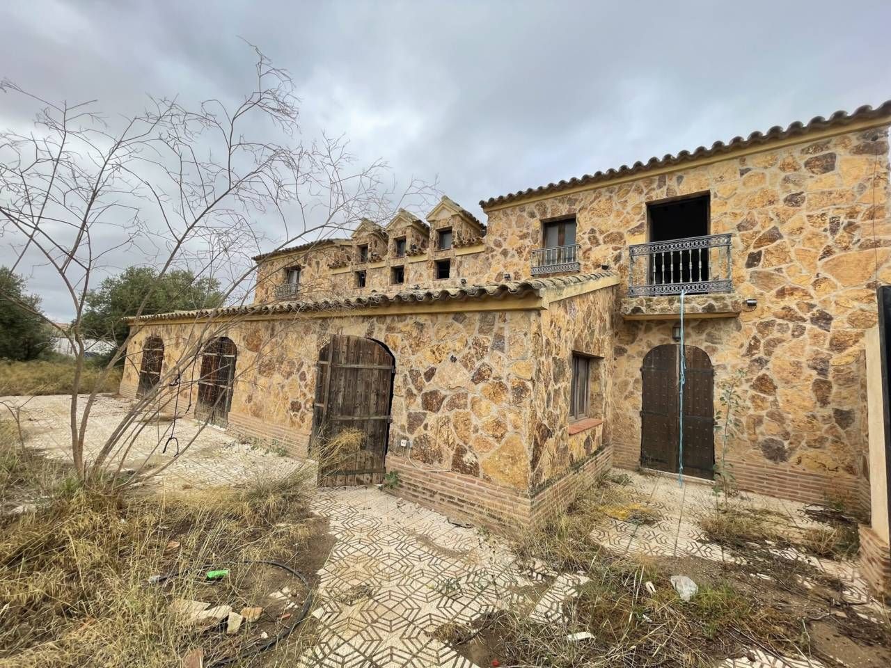 Exterior view of Country house for sale in Lorca  with Private garden, Terrace and Swimming Pool