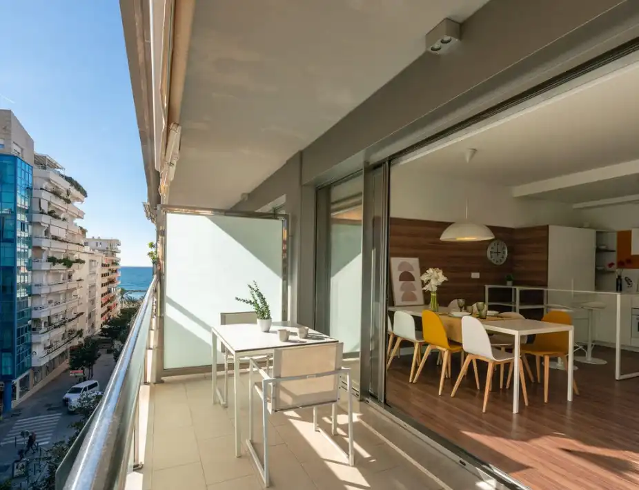 Terraza de Piso en venta en Marbella con Trastero, Amueblado y Horno